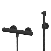 Система для биде наружного монтажа WHITECROSS Y SYSYBI3BL (черный матовый)