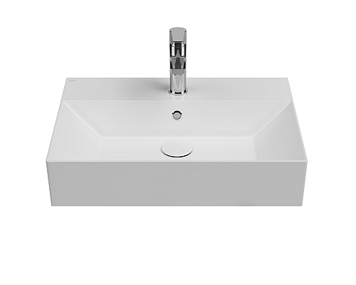 Раковина ISVEA SistemaZ Frame накладная 600x420x132 антрацит матовый 10SF50060SV-2C