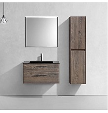 База под раковину Vincea Chiara 2D 800 подвесная 2 выкатных ящика Soft-close R.Oak