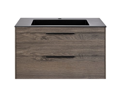 База под раковину Vincea Chiara 2D 800 подвесная 2 выкатных ящика Soft-close R.Oak