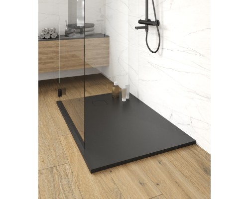 Душевой поддон Starohome Cosmo 200х100 Black Matt Cosmo