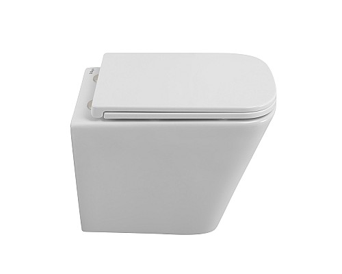 Унитаз BelBagno Due BB3103CHR/SC подвесной с сиденьем Микролифт