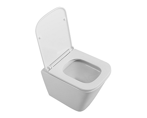 Унитаз BelBagno Due BB3103CHR/SC подвесной с сиденьем Микролифт