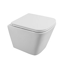 Унитаз BelBagno Due BB3103CHR/SC подвесной с сиденьем Микролифт