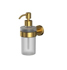 Дозатор для жидкого мыла подвесной WHITECROSS Ergo ER2240GLB брашированное золото