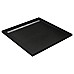 Душевой поддон из искусственного камня Cezares Tray AS 100х100 TRAY-AS-A-100-30-NERO Черный матовый