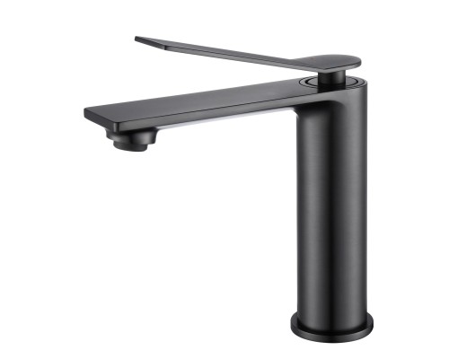 Смеситель для раковины Vincea Verse VBF-2VE1GM однорычажный, вороненая сталь