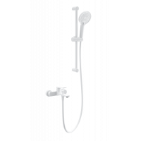 Смеситель для ванны с душевым гарнитуром Wonzon&Woghand, Белый матовый