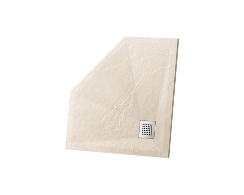 Поддон для душа из искусственного камня Vincea VST-4SP9090C 900x900x25 бежевый