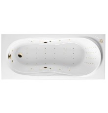 Ванна гидромассажная Excellent Sekwana 170x75 Nano Золото