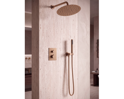 Душевая система с термостатом ALTROBAGNO Юнион (Unione) 040410 BC