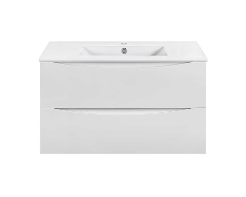 База под керамическую раковину Vincea Mia Slim 900 подвесная 2 ящика Soft close G.White