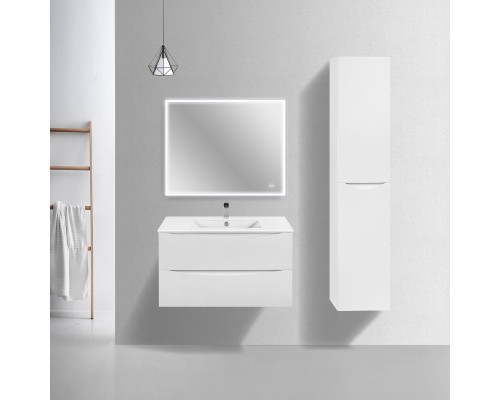 База под керамическую раковину Vincea Mia Slim 900 подвесная 2 ящика Soft close G.White