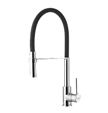 Смеситель для кухни Alveus Elia 1129024 хром и черный