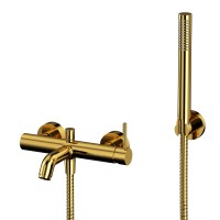 Смеситель для ванны с душевым комплектом WHITECROSS Y Y1231GL золото