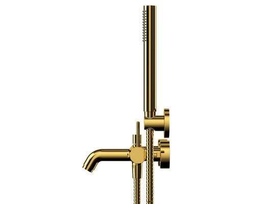 Смеситель для ванны с душевым комплектом WHITECROSS Y Y1231GL золото