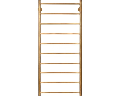 Полотенцесушитель латунный Secado Триада 1 плюс 40х120, водяной, бронза