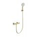 Смеситель для душа с термостатом Wonzon&Woghand, Брашированное золото
