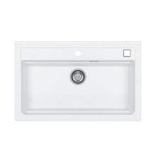 Мойка Alveus Atrox 40 1140443 в комплекте с сифоном белый