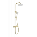 Душевая система с термостатом Wonzon&Woghand, Брашированное золото