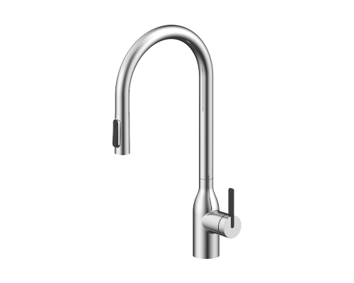 Смеситель для кухни Paulmark Universal Un213880-BS Брашированная сталь