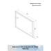 Зеркало Континент Solid 900x700 с подсветкой с сенсорным выключателем