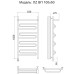 Полотенцесушитель электрич-ий Ника CURVE ЛZ ВП 100/50 левый тэн