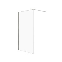 Душевое ограждение NEW TRENDY VELIO 1100x200 хром