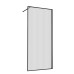 Душевая перегородка Vincea Walk-In VSW-1HP900FLB 900x2000 черный матовый