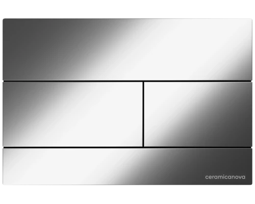 Кнопка смыва Баланс (Balance), клавиши Прямоугольники (Rect), цвет хром матовый, арт. CN12-004BG
