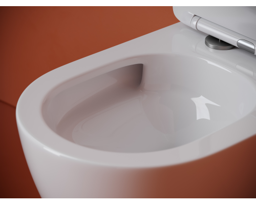 Подвесной унитаз Ceramicanova Уно (Uno) смыв Торнадо 490x360x360 белый