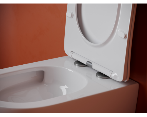 Подвесной унитаз Ceramicanova Уно (Uno) смыв Торнадо 490x360x360 белый