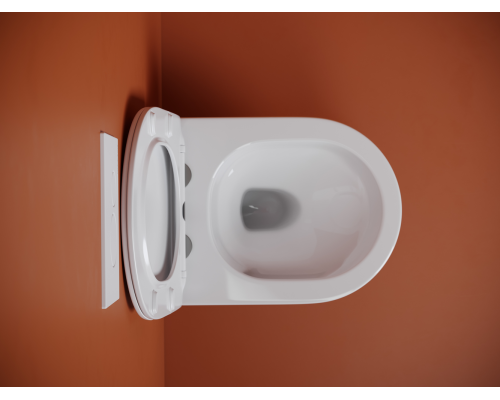 Подвесной унитаз Ceramicanova Уно (Uno) смыв Торнадо 490x360x360 белый