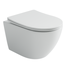 Подвесной унитаз Ceramicanova Уно (Uno) смыв Торнадо 490x360x360 белый
