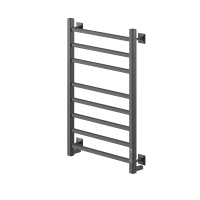 Электрический полотенцесушитель Ника Step-2 80/50 U Черный матовый