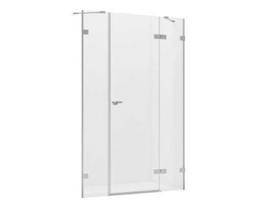 Дверь в нишу NEW TRENDY EVENTA PLUS R 130x200 хром