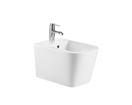 Биде подвесное белое Iberica Blanca Toledo Bide с отверстием под смеситель