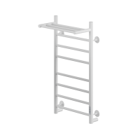 Электрический полотенцесушитель Ника Way-2 80/40 U с полкой Белый матовый