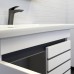 Тумба с раковиной Comforty Нарва-70-2 белый матовый Como 70