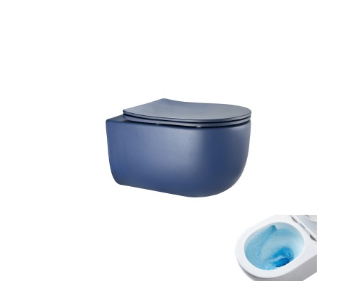 Подвесной унитаз Gid Tr2133TF-BUM