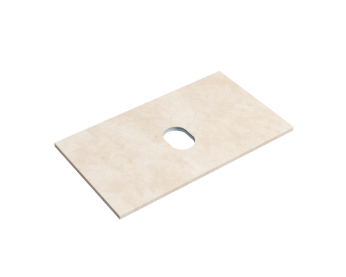 Столешница для ванной комнаты SANCOS 800х460 TT80A2