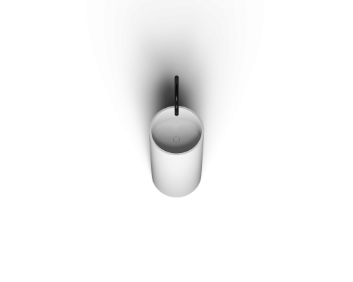 Напольная раковина из искусственного камня Monblan Trend 450x450x815 цвет белый матовый