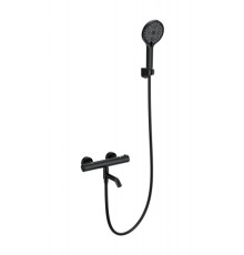 Смеситель для ванны с душем и термостатом Wonzon&Woghand, Черный матовый