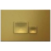 Клавиша смыва ISVEA Axis Piazza для унитаза 246x26x164 золото 54MJ0107I