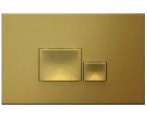 Клавиша смыва ISVEA Axis Piazza для унитаза 246x26x164 золото 54MJ0107I