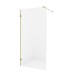Душевое ограждение NEW TRENDY AVEXA GOLD BRUSHED 120x200 брашированное золото
