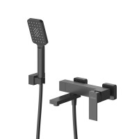 Смеситель для ванны Cezares Slider SLIDER-VD-NOP Черный матовый