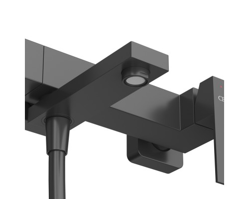 Смеситель для ванны Cezares Slider SLIDER-VD-NOP Черный матовый