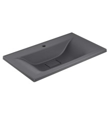 Раковина Vincea VCB-3M800G из кварцевого камня серый