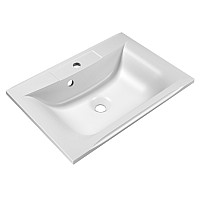 Раковина из искусственного мрамора BelBagno BB650/450-LV-MR-PR